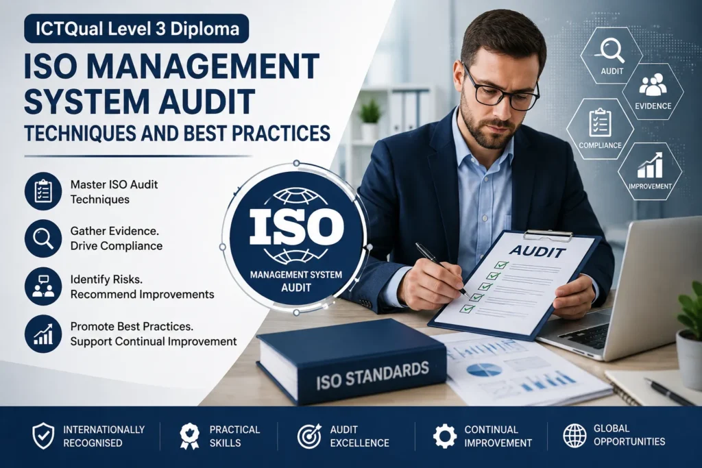 ICTQual Level 3 Diploma ISO Management System Audit Techniques and Best Practices