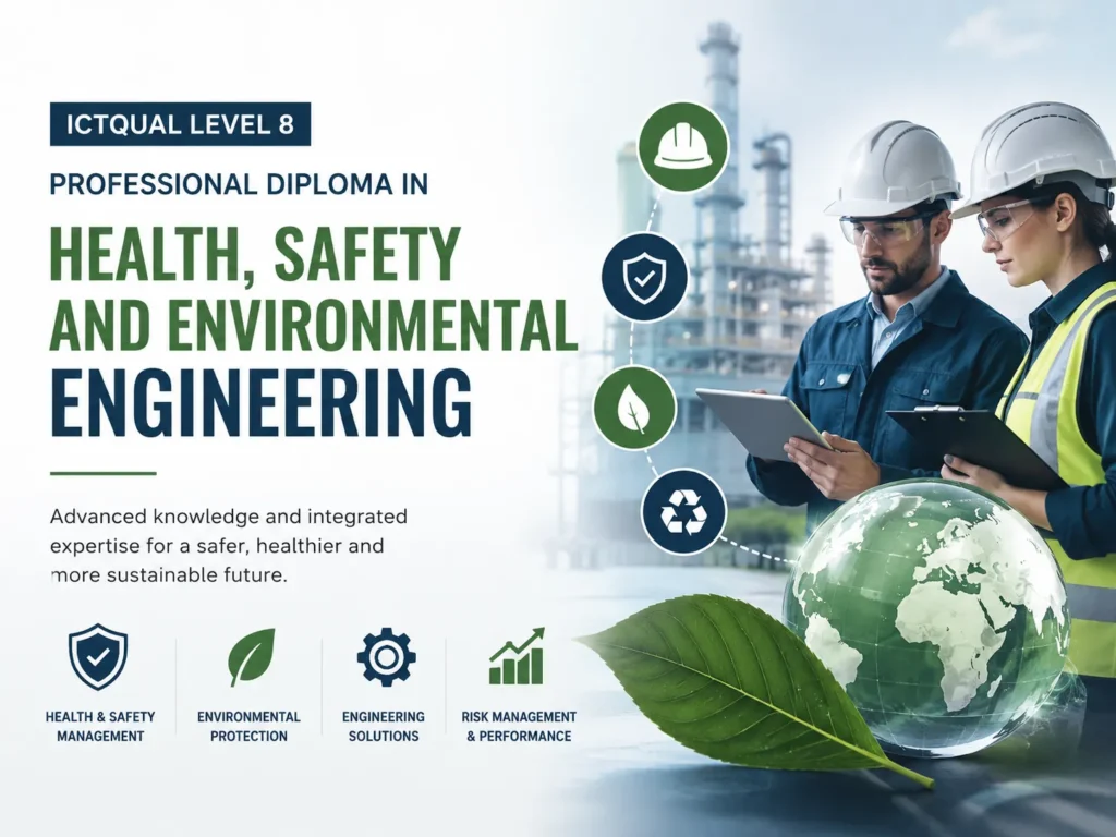 Level 8 Professional Diploma in Health, Safety and Environmental Engineering